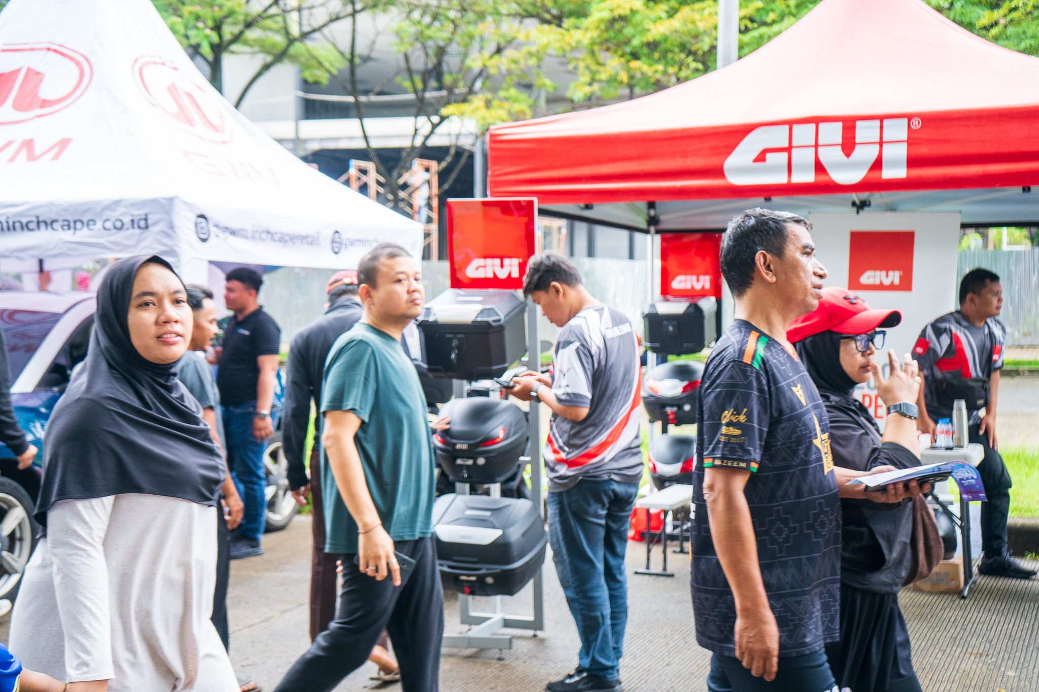 GIVI Truck Becomes a Crowd Attraction at SouthCity and Taman Heulang Car Free Day