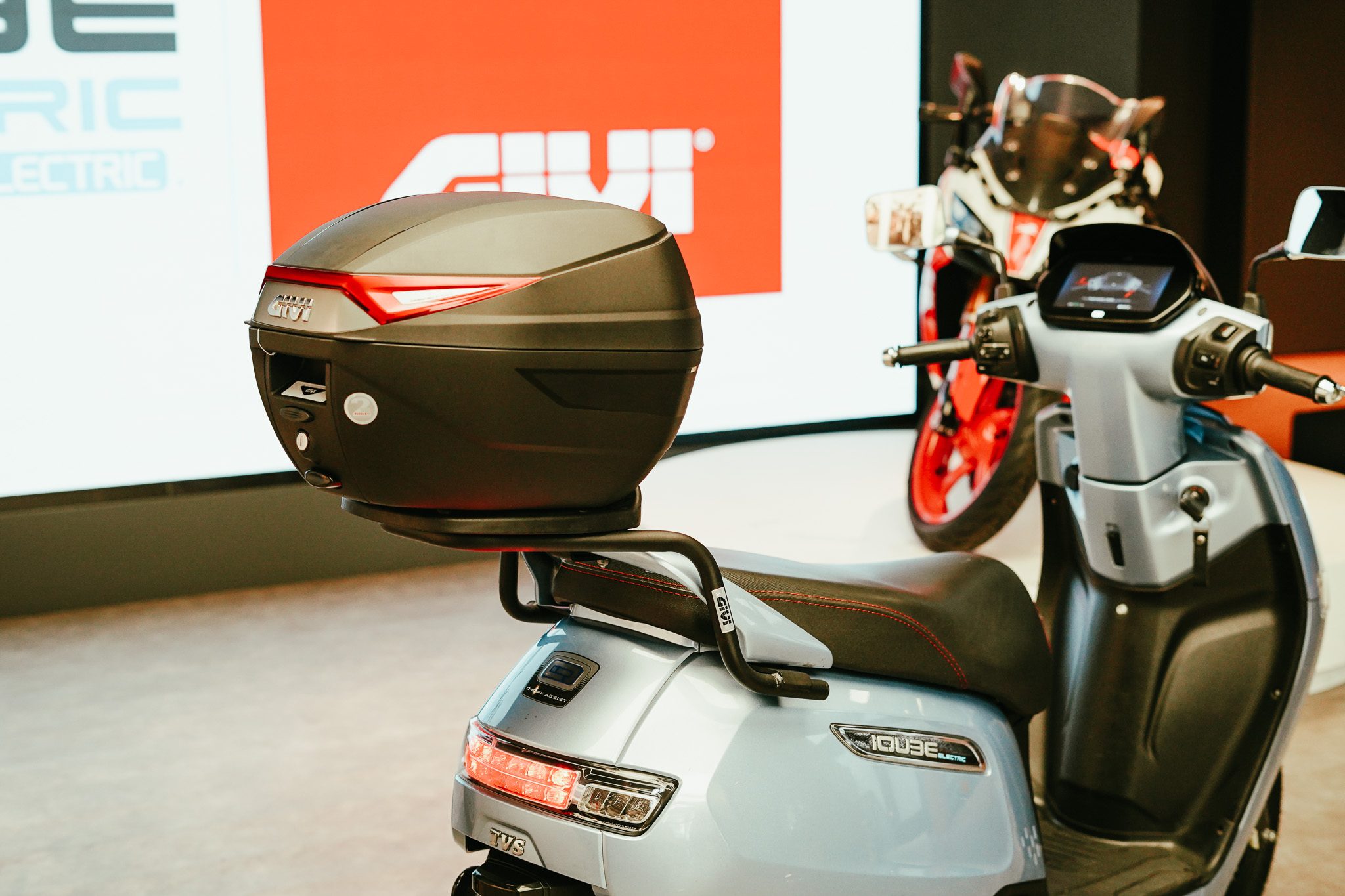 Special Rack Tech for TVS iQube Electric: Flexible, Strong, and Stylish for a Modern Lifestyle