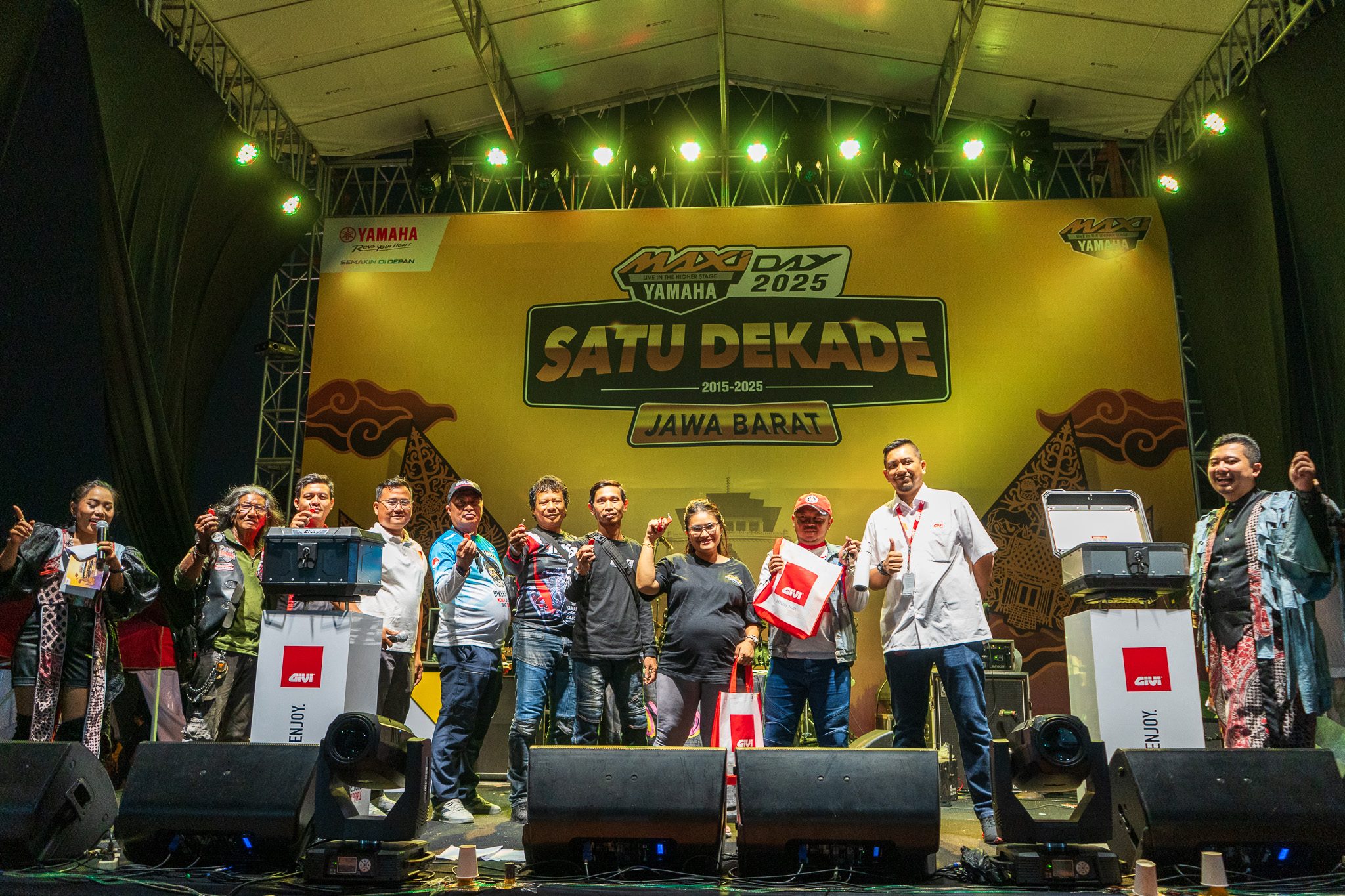 GIVI Indonesia Celebrate the 1st Decade of MAXI Day 2025 in West Java