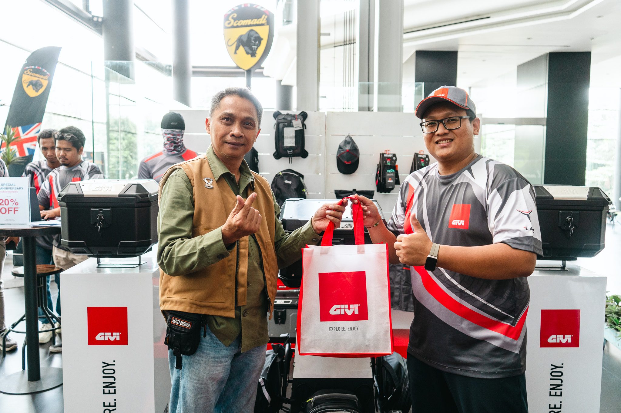 2 Tahun Scomadi Indonesia: GIVI Turut Rayakan Kebersamaan dan Gaya Motor Scooter Indonesia