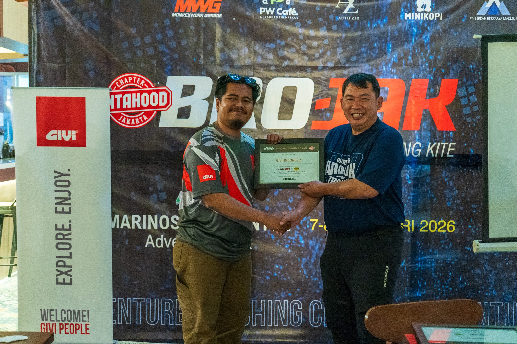 GIVI Strengthens Its Commitment to Adventure Riding at ONTAHOOD AROGAN Trophy 2026